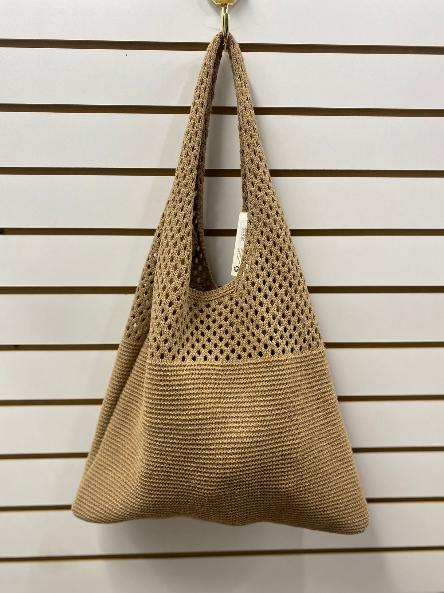 Solid Knit Tote