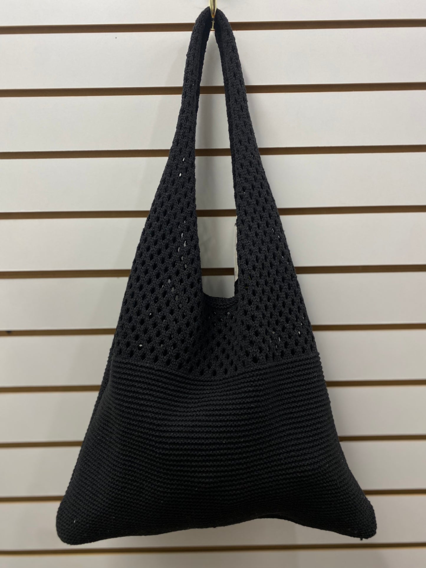 Solid Knit Tote
