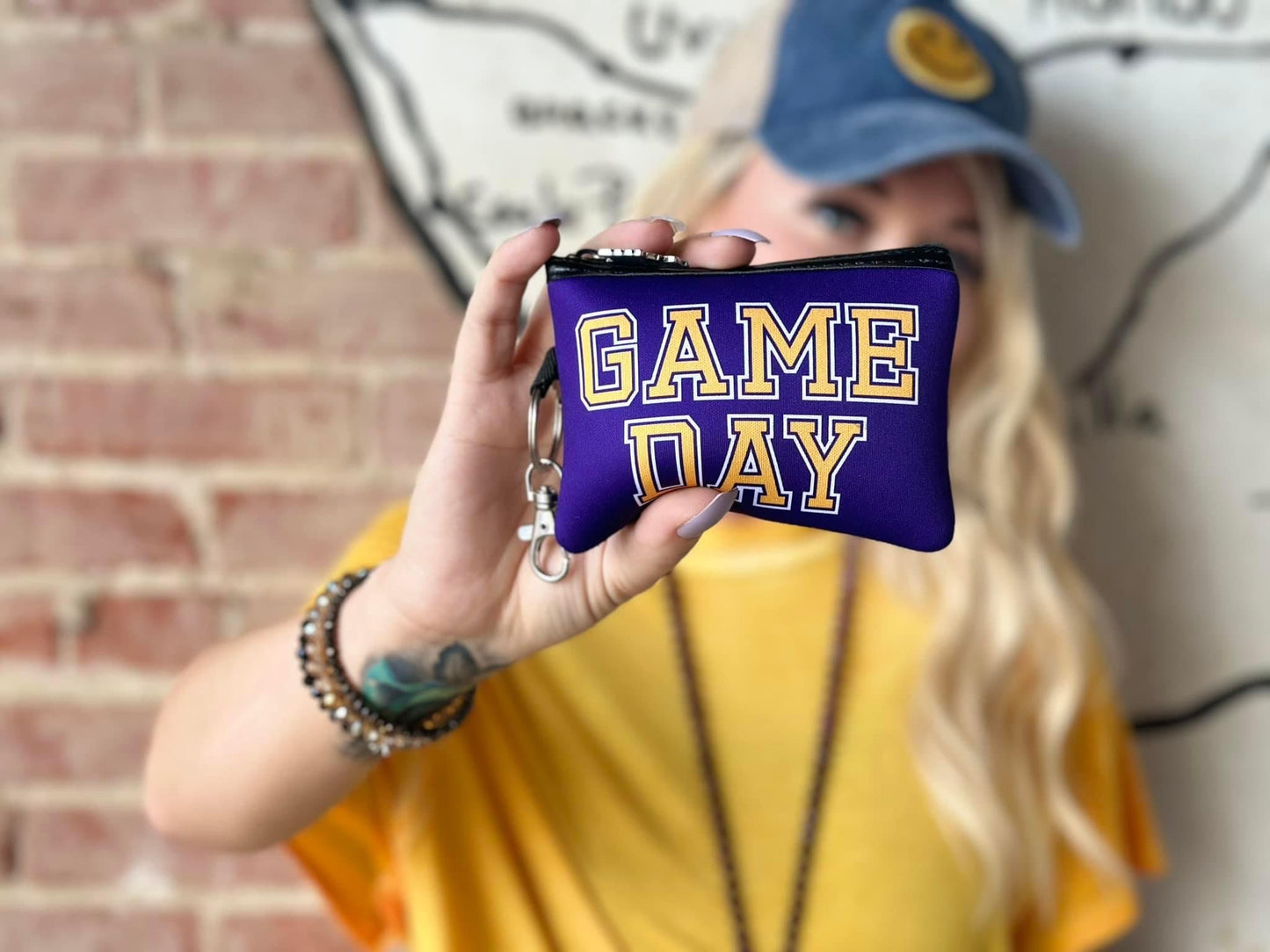 GAME DAY coin purse