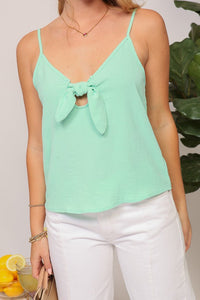 Cami Top with Bow Tie